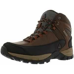 OTAH Men's Brown Leather Rubber Sole Boots US 8.5